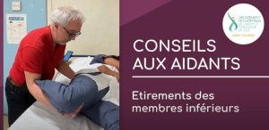 Image aidants étirement